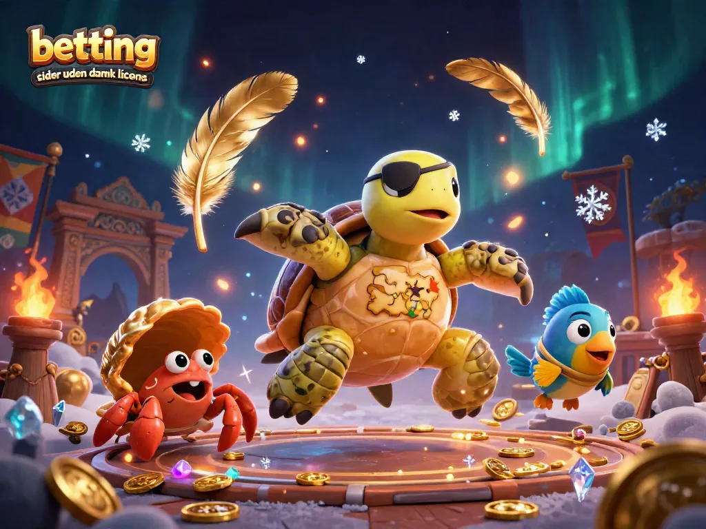 Experience betting sider uden dansk licens with a vibrant pirate-themed casino adventure scene.