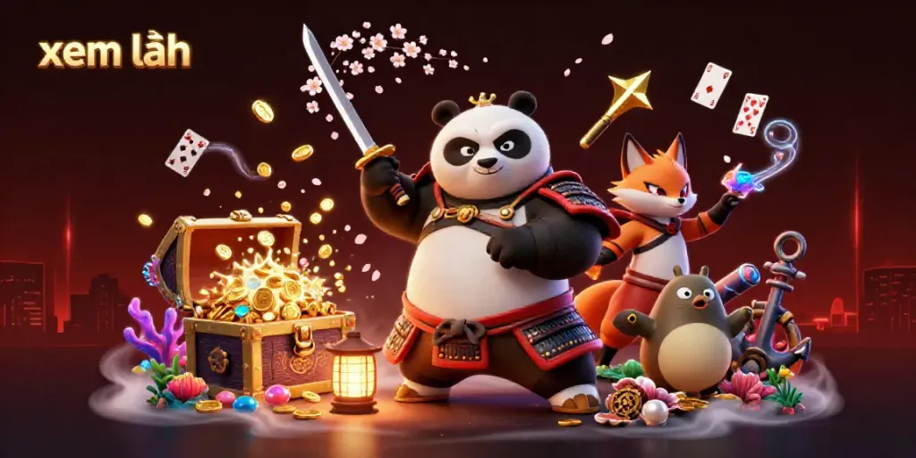 Engage in thrilling casino adventures with the online gaming platform xem thêm, featuring colorful characters and vibrant 3D elements.