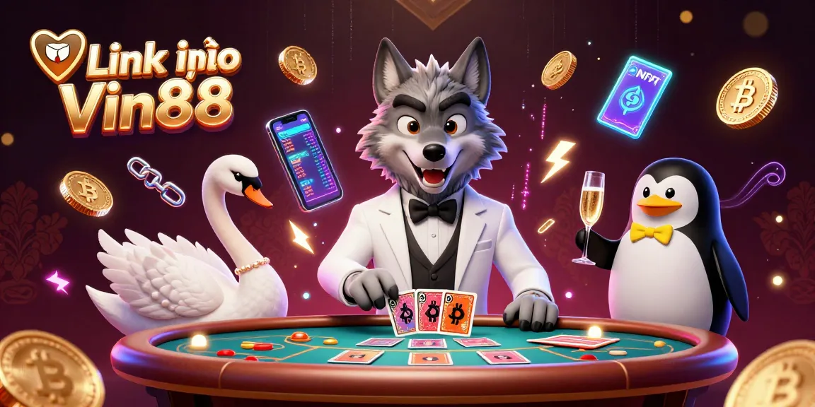 Engage in thrilling gaming culture with Link vào Vin88 as you play baccarat with elegant characters.