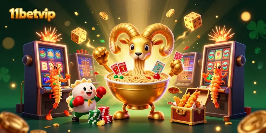 Experience exciting gaming at 11betvip with dynamic casino elements and vibrant characters.