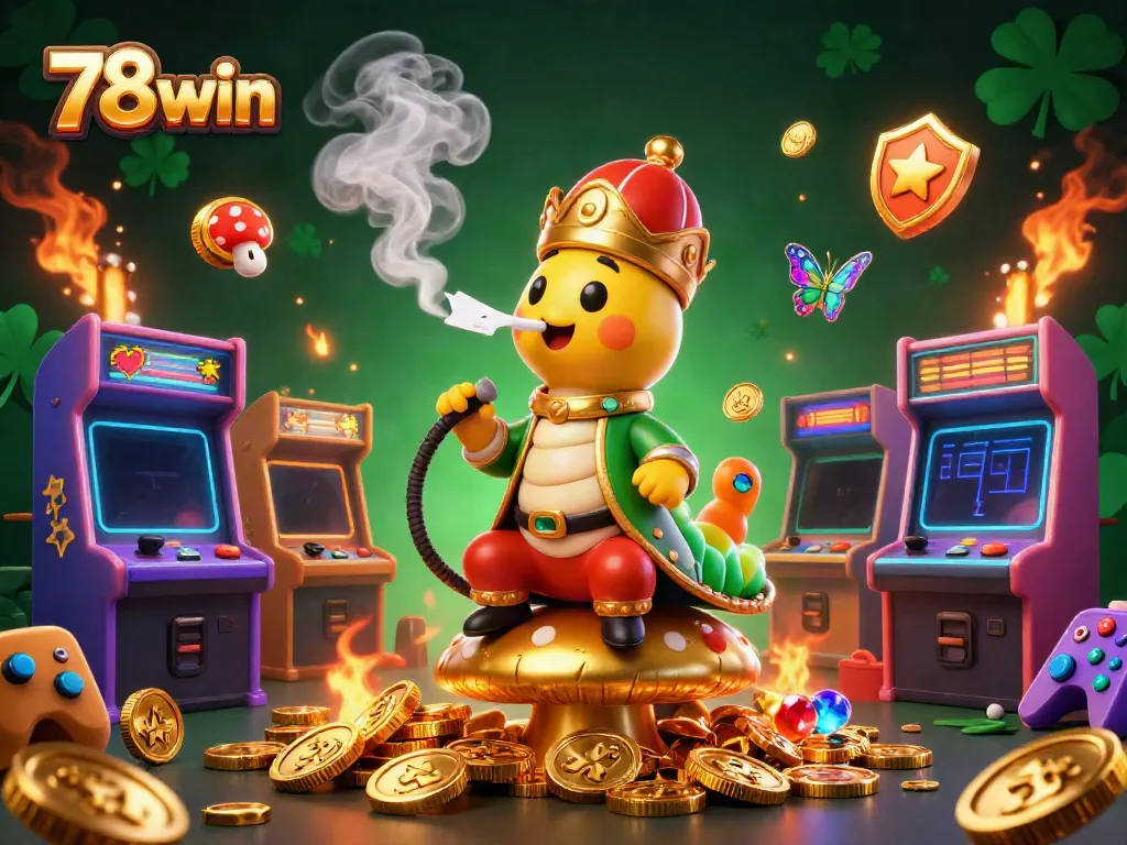 Enjoy the vibrant entertainment scene at 78win with a 3D caterpillar mastering casino gaming.