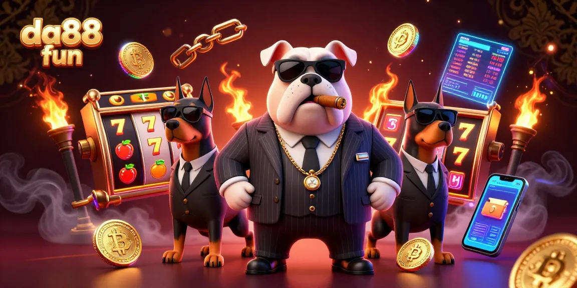 Experience the thrill of da88 fun as a 3D mafia boss leads a casino adventure with vibrant slot games.