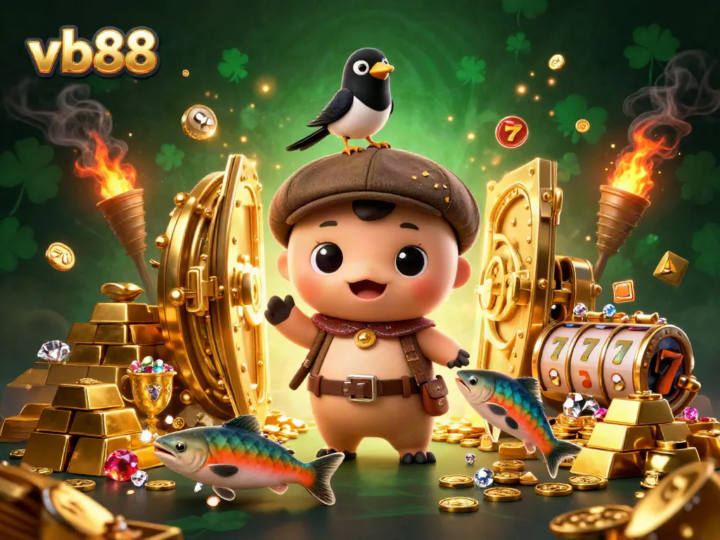 Engage in thrilling gameplay at vb88 with exciting gold treasures and colorful casino elements.