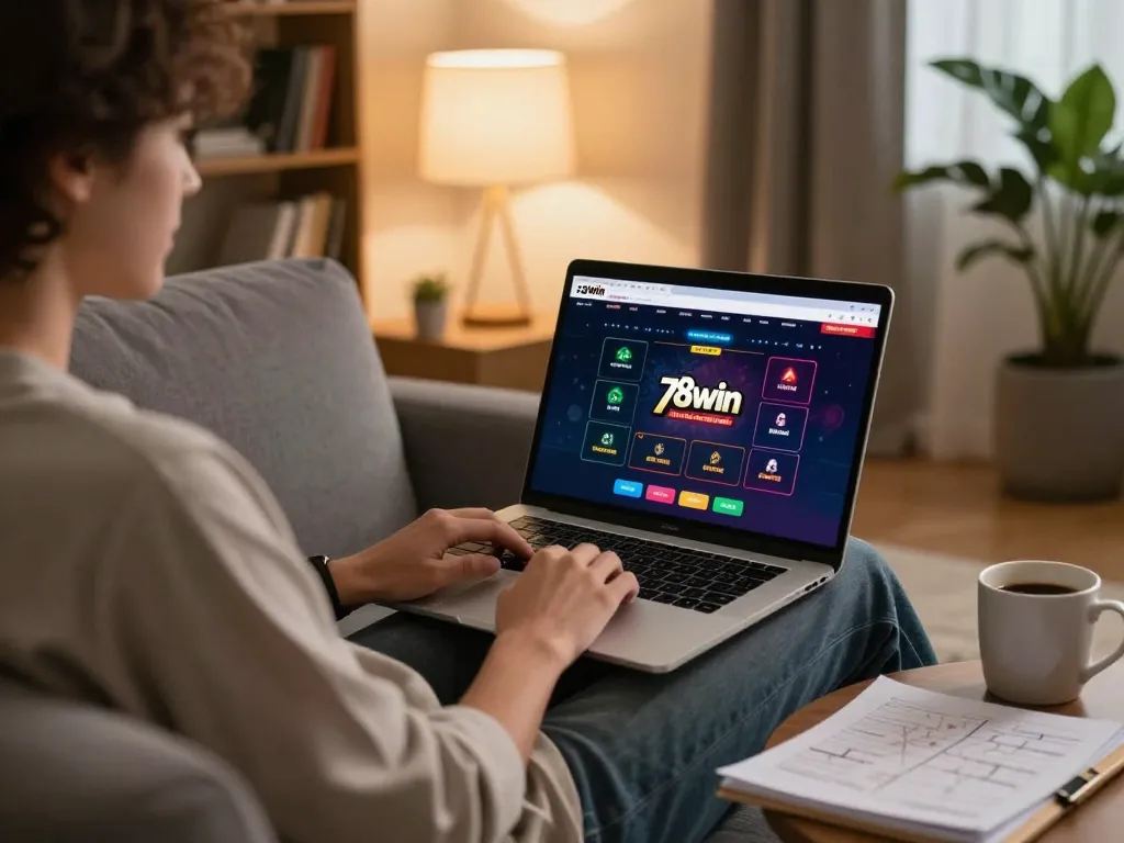 Experience thrilling gameplay at 78win while betting comfortably from home.