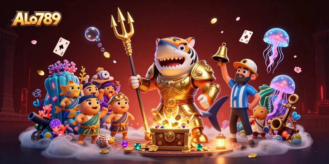 Engage in the thrilling ALo789 underwater casino adventure with golden treasures and dynamic gameplay elements.